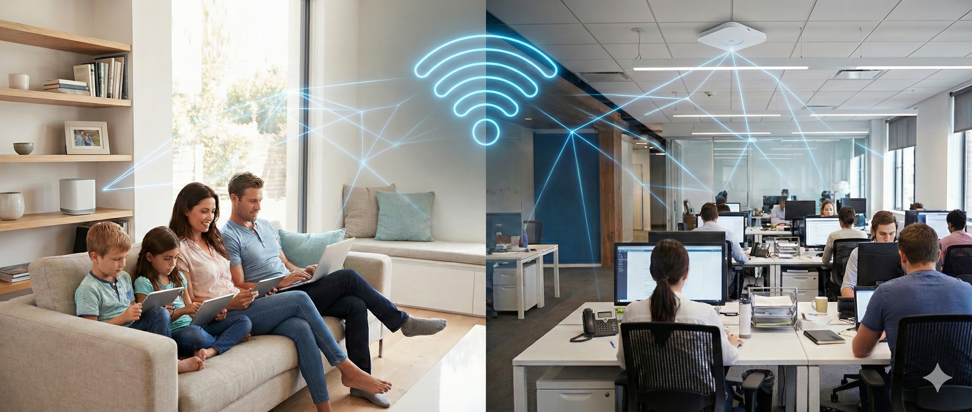 Residential and Commercial Wireless Network Installation Services